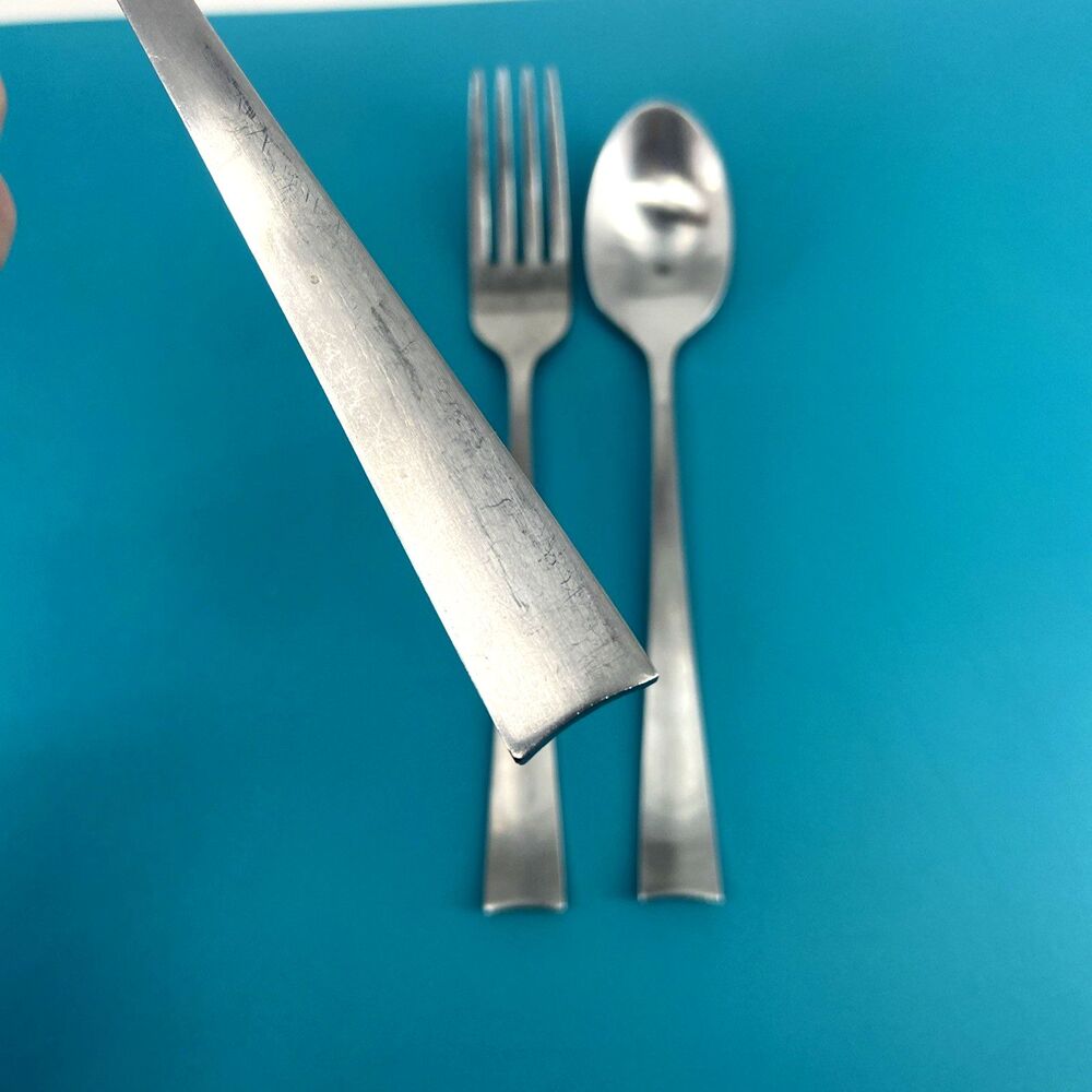 Cambridge Arden Satin Flatware Lot of 3 Dinner Fork Oval Soup Spoon Teaspoon